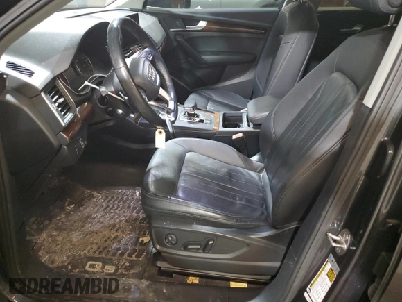 2018 Audi Q5 Premium with VIN WA1ANAFY3J2001846, listed as a Copart auction lot 49515695 with 91,463 mi miles and Salvage Title. Bid and sale history available at DreamBid. Image 7.