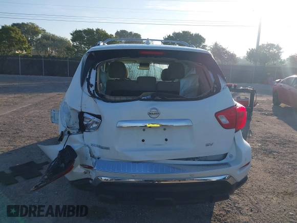 2019 Nissan Pathfinder SL с VIN 5N1DR2MN7KC582944, выставлен на аукционе IAAI как лот 41464872 с пробегом 70 031 миль миль и . История ставок и продаж доступна на DreamBid. Изображение 6.