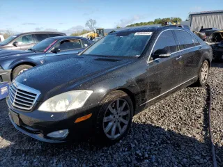 2007 Mercedes-Benz S 550 with VIN WDDNG86X17A098986, listed as a Copart auction lot 80903564 with 134,879 mi miles and Salvage title. Bid and sale history available at DreamBid. Image 1.