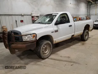 2007 Dodge Ram 2500 ST with VIN 3D7KS26D77G791423, listed as a Copart auction lot 51070605 with 195,997 mi miles and Clean Title. Bid and sale history available at carsss.com. Image 1.