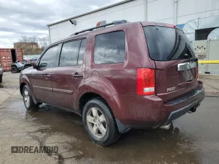 2011 Honda Pilot EX-L with VIN 5FNYF4H5XBB011844, listed as a Copart auction lot 52763845 with 116,570 mi miles and Salvage Title. Bid and sale history available at carsss.com. Image 2.