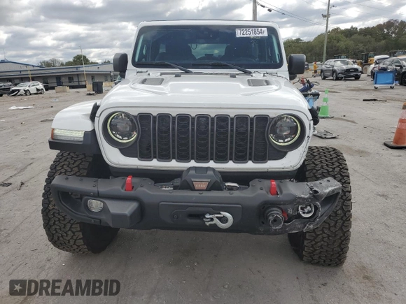 2024 Jeep Wrangler Rubicon X with VIN 1C4RJXFG5RW239572, listed as a Copart auction lot 72251854 with 6,692 mi miles and Clean title. Bid and sale history available at DreamBid. Image 5.