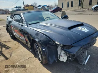 2018 Ford Mustang GT Premium with VIN 1FATP8FF0J5178312, listed as a Copart auction lot 50908785 with 54,660 mi miles and Salvage title. Bid and sale history available at DreamBid. Image 1.
