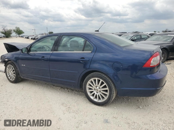 2007 Mercury Milan Premier with VIN 3MEHM08Z97R645099, listed as a Copart auction lot 56129915 with Not provided miles and Salvage title. Bid and sale history available at DreamBid. Image 2.