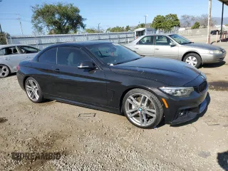 2018 BMW 4 Series 440i z VIN WBA4Z5C54JEE16519, wystawiony jako Copart lot #53020025 z przebiegiem 81 951 mil mil oraz Szkoda całkowita • Salvage title. Historia ofert i sprzedaży dostępna na DreamBid. Obrazek 4.