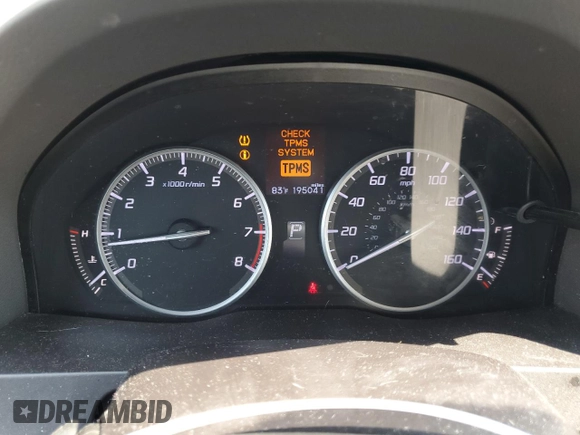 2014 Acura RDX Technology with VIN 5J8TB4H52EL021986, listed as a Copart auction lot 62752095 with 195,041 mi miles and Salvage title. Bid and sale history available at DreamBid. Image 9.