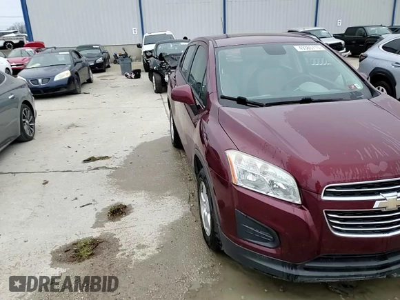 2016 Chevrolet Trax LS with VIN 3GNCJNSB7GL119478, listed as a Copart auction lot 49385715 with 169,787 mi miles and Non Repairable. Bid and sale history available at carsss.com. Image 14.
