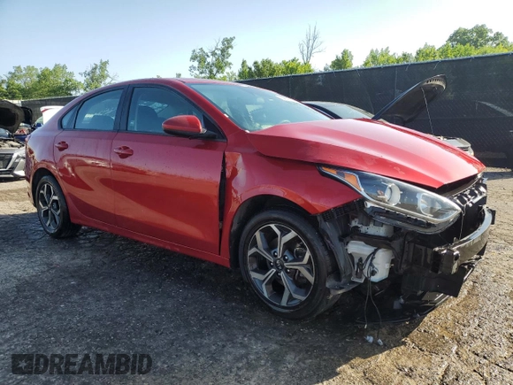 2021 Kia Forte LXS with VIN 3KPF24AD7ME348551, listed as a Copart auction lot 62141105 with 103,980 mi miles and Salvage title. Bid and sale history available at DreamBid. Image 4.