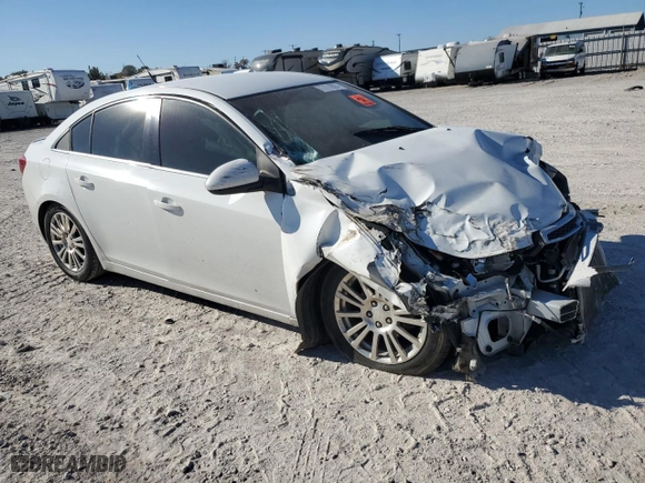 2014 Chevrolet Cruze ECO with VIN 1G1PH5SB1E7482889, listed as a Copart auction lot 77111924 with 0 mi miles and Salvage Title. Bid and sale history available at carsss.com. Image 4.