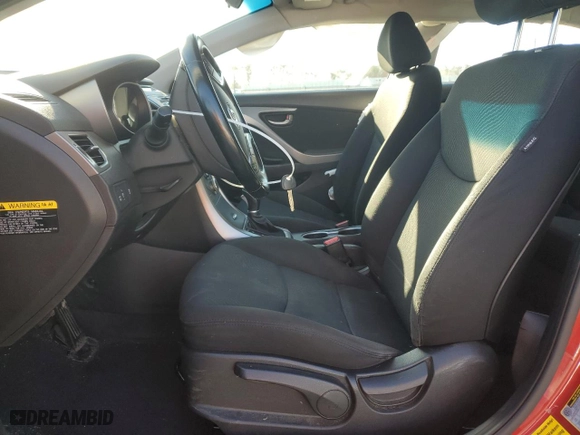 2015 Hyundai Elantra Limited with VIN KMHDH4AE1FU237685, listed as a Copart auction lot 49285465 with 99,890 mi miles and Salvage Title. Bid and sale history available at carsss.com. Image 7.