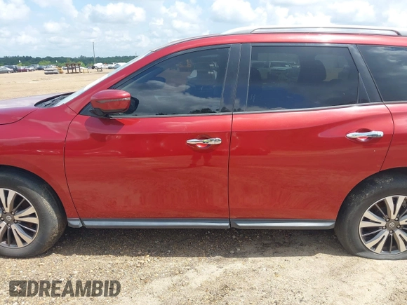 2017 Nissan Pathfinder S with VIN 5N1DR2MN2HC645683, listed as a IAAI auction lot 41964009 with 157,232 mi miles and . Bid and sale history available at DreamBid. Image 13.