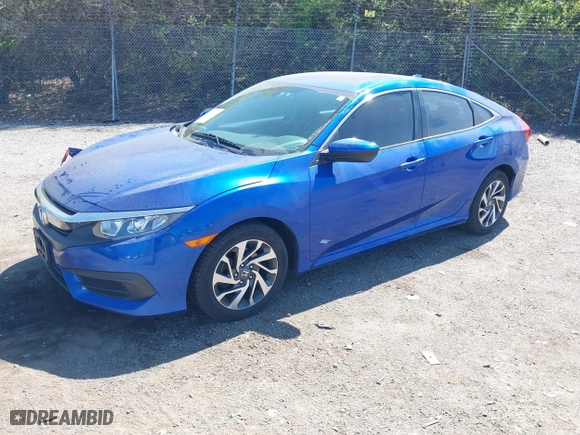 2017 Honda Civic Sedan EX with VIN 19XFC2F71HE201720, listed as a IAAI auction lot 42000406 with 79,648 mi miles. Bid and sale history available at carsss.com. Image 2.