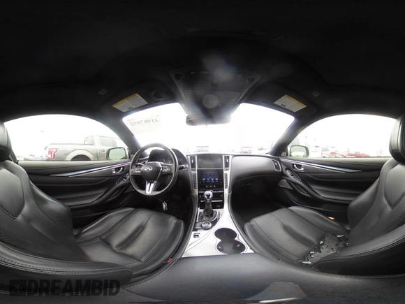 2017 Infiniti Q60 2.0t with VIN JN1CV7EL1HM321126, listed as a IAAI auction lot 41967092 with 72,158 mi miles and . Bid and sale history available at DreamBid. Image 19.