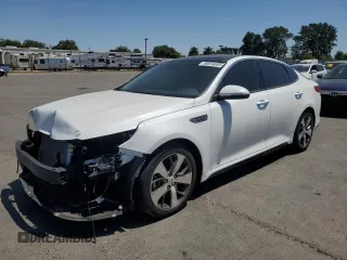 2019 Kia Optima LX with VIN 5XXGT4L31KG280094, listed as a Copart auction lot 58854685 with 46,955 mi miles and Salvage title. Bid and sale history available at DreamBid. Image 1.