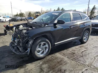 2023 Hyundai Tucson SEL z VIN 5NMJBCAE3PH274720, wystawiony jako Copart lot #44965775 z przebiegiem 34 103 mil mil oraz Szkody całkowita. Historia ofert i sprzedaży dostępna na DreamBid. Obrazek 1.