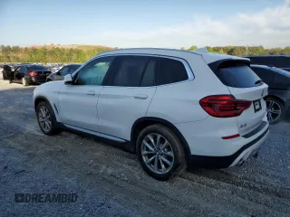 2018 BMW X3 xDrive30i with VIN 5UXTR9C5XJLD70677, listed as a Copart auction lot 52569255 with 100,096 mi miles and Clean Title. Bid and sale history available at carsss.com. Image 2.