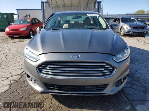 2014 Ford Fusion SE with VIN 3FA6P0HD5ER349083, listed as a Copart auction lot 52398625 with 91,796 mi miles and Salvage Title. Bid and sale history available at carsss.com. Image 5.