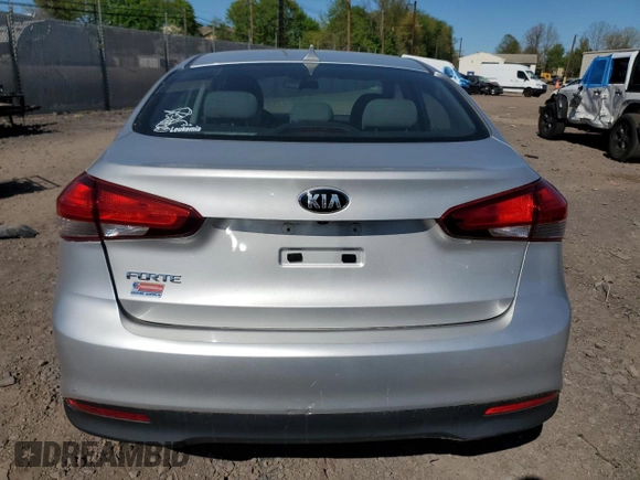 2018 Kia Forte LX with VIN 3KPFK4A74JE277895, listed as a Copart auction lot 54921495 with 58,994 mi miles and Clean Title. Bid and sale history available at carsss.com. Image 6.