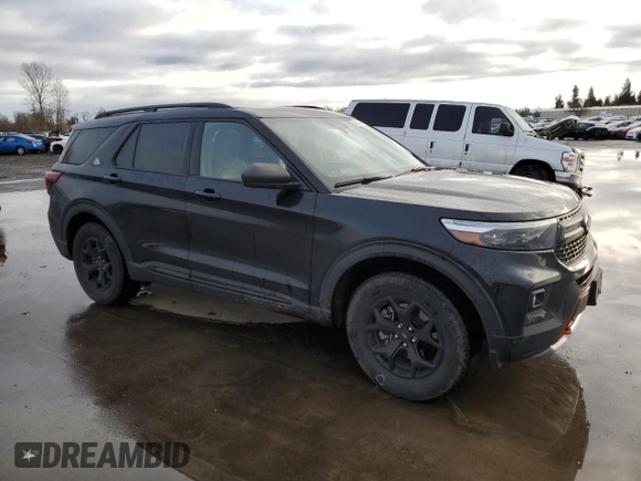 2022 Ford Explorer Timberline with VIN 1FMSK8JH7NGA10959, listed as a Copart auction lot 86894084 with 46,038 mi miles and Salvage Title. Bid and sale history available at carsss.com. Image 4.