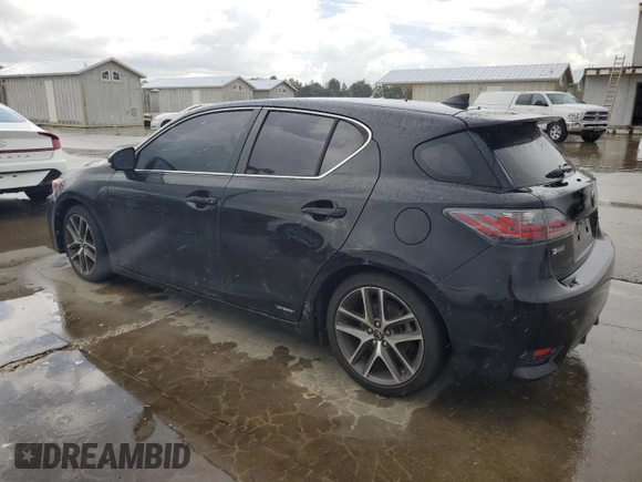 2016 Lexus CT 200h with VIN JTHKD5BH2G2260989, listed as a Copart auction lot 73968084 with Not Provided miles and Salvage Title. Bid and sale history available at DreamBid. Image 2.