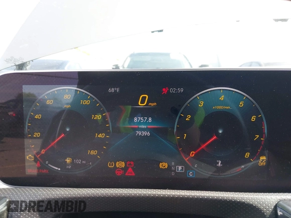 2019 Mercedes-Benz A 220 z VIN WDD3G4EB1KW025196, wystawiony jako IAAI lot #41861125 z przebiegiem 79 396 mil mil oraz . Historia ofert i sprzedaży dostępna na DreamBid. Obrazek 7.