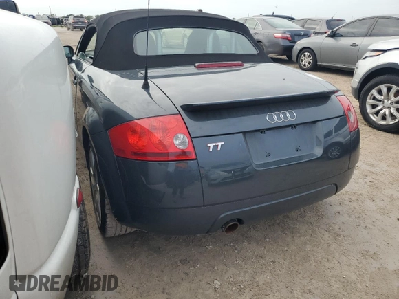 2006 Audi TT with VIN TRUTC28N361000275, listed as a Copart auction lot 75401594 with 77,570 mi miles and Non Repairable. Bid and sale history available at carsss.com. Image 2.