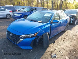 2024 Nissan Sentra SV with VIN 3N1AB8CV9RY345103, listed as a IAAI auction lot 42126051 with 15,702 mi miles and . Bid and sale history available at DreamBid. Image 6.