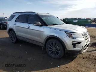 2018 Ford Explorer XLT with VIN 1FM5K8D86JGB78921, listed as a Copart auction lot 45561245 with 126,315 mi miles and Salvage Title. Bid and sale history available at DreamBid. Image 4.