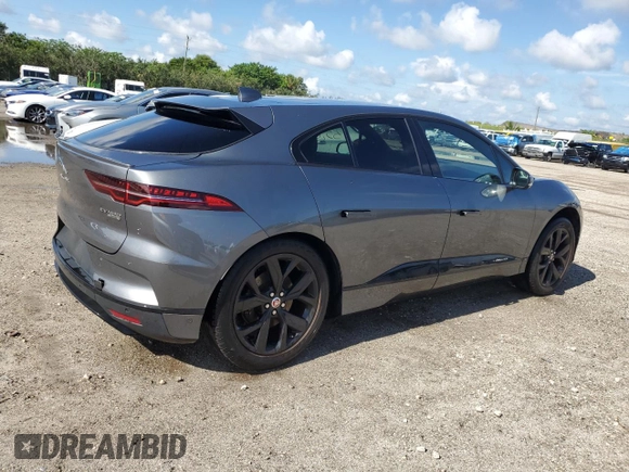 2020 Jaguar I-Pace S with VIN SADHB2S11L1F79438, listed as a Copart auction lot 60329844 with 33,112 mi miles and Non repairable. Bid and sale history available at DreamBid. Image 3.