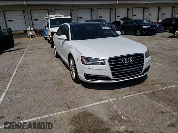 2015 Audi A8 3.0T with VIN WAU3GAFD1FN000655, listed as a Copart auction lot 52792305 with 133,387 mi miles and Salvage Title. Bid and sale history available at DreamBid. Image 11.