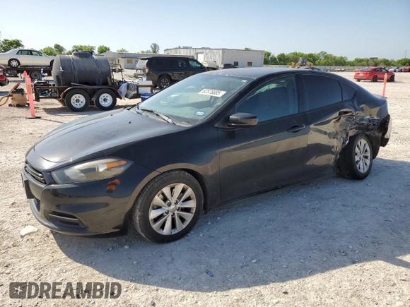2014 Dodge Dart SXT with VIN 1C3CDFBB0ED831702, listed as a Copart auction lot 52576685 with 144,447 mi miles and Salvage Title. Bid and sale history available at carsss.com. Image 1.