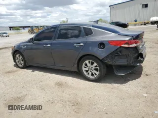 2017 Kia Optima LX with VIN KNAGT4L36H5179062, listed as a Copart auction lot 62503565 with 151,231 mi miles and Salvage title. Bid and sale history available at DreamBid. Image 2.