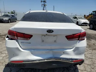 2018 Kia Optima LX with VIN 5XXGT4L32JG261357, listed as a Copart auction lot 64586425 with 18,502 mi miles and Salvage title. Bid and sale history available at DreamBid. Image 6.