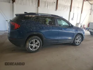 2021 GMC Terrain SLE with VIN 3GKALTEV5ML387420, listed as a Copart auction lot 48223765 with 33,424 mi miles and Salvage title. Bid and sale history available at DreamBid. Image 3.