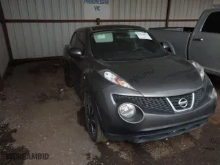 2013 Nissan Juke S with VIN JN8AF5MR5DT211681, listed as a IAAI auction lot 41720875 with 66329 miles. Bid and sale history available at carsss.com. Image 1.