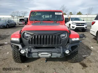2021 Jeep Gladiator Willys with VIN 1C6HJTAG0ML577247, listed as a Copart auction lot 43350413 with 11,301 mi miles. Bid and sale history available at carsss.com. Image 5.