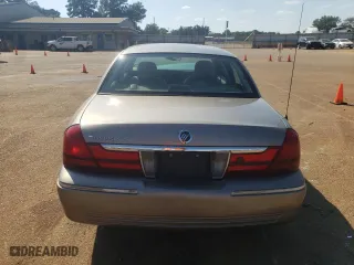 2005 Mercury Grand Marquis LS Premium with VIN 2MEFM75W55X624839, listed as a Copart auction lot 72740704 with 153,526 mi miles and Salvage Title. Bid and sale history available at carsss.com. Image 6.