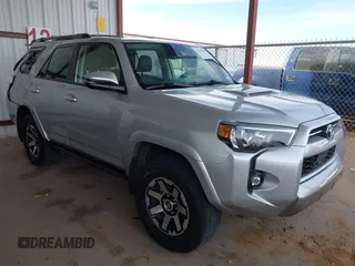 2021 Toyota 4Runner TRD Off Road Premium with VIN JTERU5JR1M5872195, listed as a IAAI auction lot 41669748 with 42,532 mi miles and . Bid and sale history available at DreamBid. Image 1.