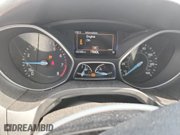 2016 Ford Focus SE with VIN 1FADP3F29GL217729, listed as a Copart auction lot 62351925 with 85,386 mi miles and Salvage title. Bid and sale history available at DreamBid. Image 9.