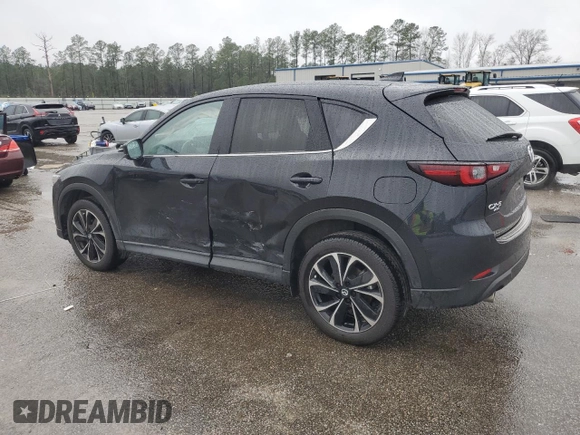 2023 Mazda CX-5 S Premium with VIN JM3KFBDM0P0227531, listed as a Copart auction lot 48333175 with 20,814 mi miles and Salvage Title. Bid and sale history available at DreamBid. Image 2.