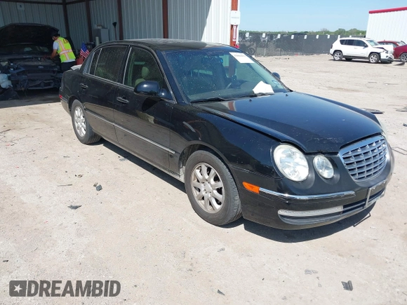 2008 Kia Amanti with VIN KNALD125385145061, listed as a IAAI auction lot 42006853 with 162,523 mi miles. Bid and sale history available at carsss.com. Image 1.