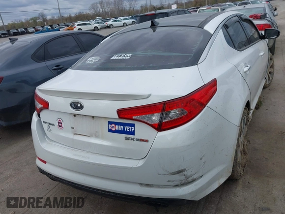 2012 Kia Optima SX with VIN 5XXGR4A6XCG079419, listed as a IAAI auction lot 41989957 with 159,794 mi miles and . Bid and sale history available at carsss.com. Image 16.
