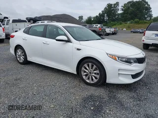 2016 Kia Optima LX with VIN 5XXGT4L38GG003434, listed as a IAAI auction lot 42750850 with 111,925 mi miles and . Bid and sale history available at DreamBid. Image 1.