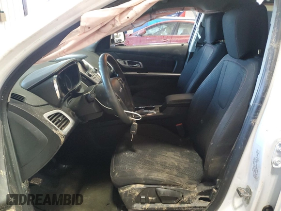 2015 GMC Terrain SLE with VIN 2GKFLVEK4F6334867, listed as a Copart auction lot 47183225 with 77,813 mi miles and Salvage Title. Bid and sale history available at carsss.com. Image 7.