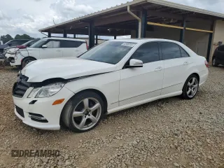 2013 Mercedes-Benz E 350 Luxury with VIN WDDHF5KB8DA672973, listed as a Copart auction lot 60990005 with 133,466 mi miles and Salvage title. Bid and sale history available at DreamBid. Image 1.
