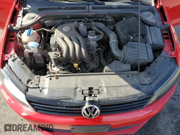 2013 Volkswagen Jetta S with VIN 3VW2K7AJ3DM290737, listed as a Copart auction lot 60168745 with 107,049 mi miles and Salvage title. Bid and sale history available at DreamBid. Image 11.