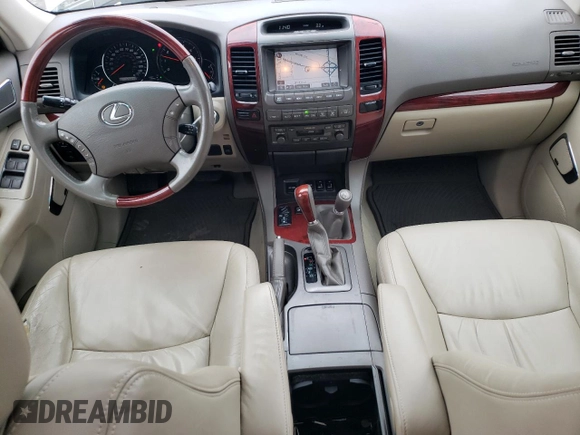 2008 Lexus GX 470 z VIN JTJBT20X680154018, wystawiony jako Copart lot #73377894 z przebiegiem 126 849 mil mil oraz Szkody całkowita. Historia ofert i sprzedaży dostępna na DreamBid. Obrazek 8.