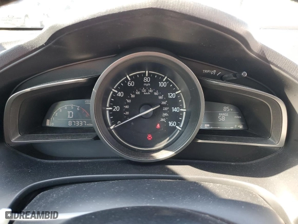 2018 Mazda Mazda3 4-Door Touring with VIN 3MZBN1V31JM208239, listed as a Copart auction lot 52170435 with 87,337 mi miles and Non Repairable. Bid and sale history available at carsss.com. Image 9.