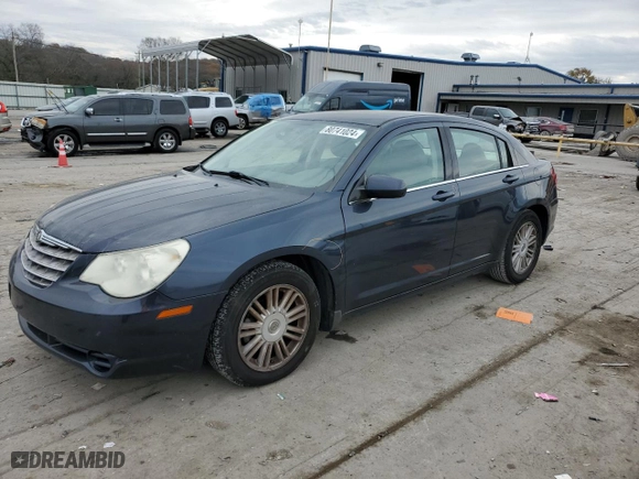 2008 Chrysler Sebring Touring with VIN 1C3LC56K38N272216, listed as a Copart auction lot 80741024 with 175,954 mi miles and Salvage Title. Bid and sale history available at carsss.com. Image 1.