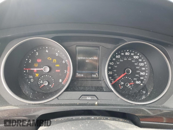 2018 Volkswagen Tiguan S z VIN 3VV1B7AX1JM072635, wystawiony jako Copart lot #58413425 z przebiegiem 79 514 mil mil oraz Szkoda całkowita • Salvage title. Historia ofert i sprzedaży dostępna na DreamBid. Obrazek 9.